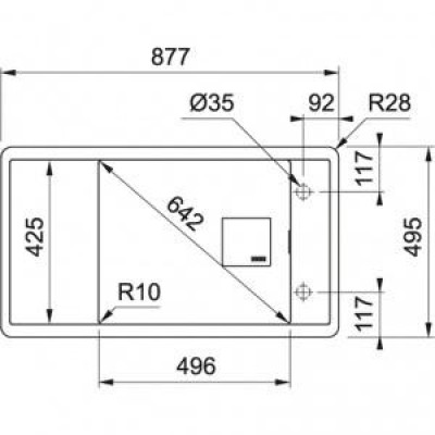 Кухонна мийка Franke FSG 611 114.0652.619