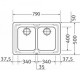 Кухонна мийка Franke LLX 620-79 101.0381.838