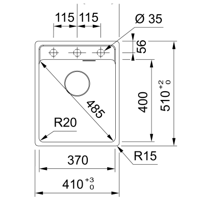 Кухонна мийка Franke MRG 610-37 TL 114.0668.861