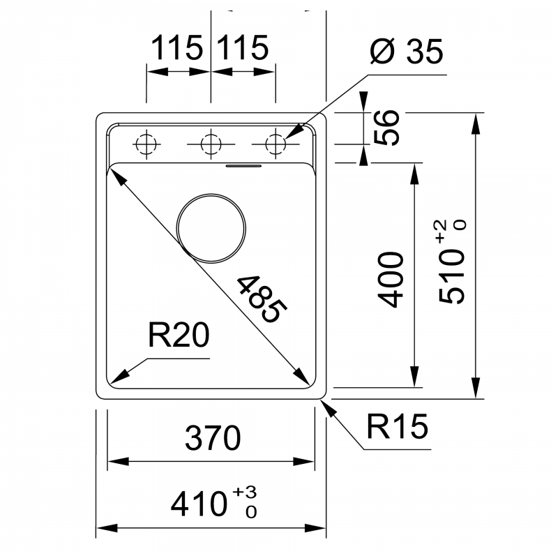 Кухонна мийка Franke MRG 610-37 TL 114.0668.861