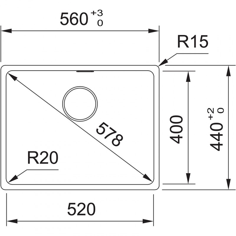 Кухонна мийка Franke MRG 610-52 114.0668.904