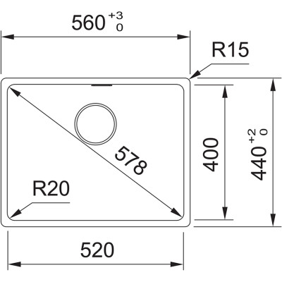 Кухонна мийка Franke MRG 610-52 114.0668.907