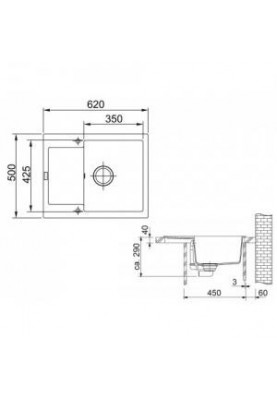 Кухонна мийка Franke MRG 611-62 114.0381.002