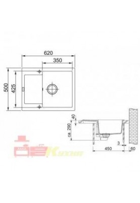 Кухонна мийка Franke MRG 611-62 114.0631.437