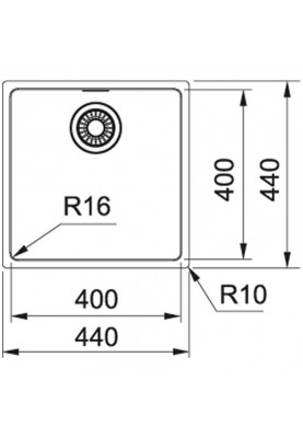 Кухонна мийка Franke MRX 110-40 122.0598.646