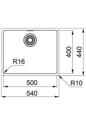 Кухонна мийка Franke MRX 110-50 122.0598.741