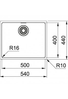 Кухонна мийка Franke MRX 210-50 127.0598.747