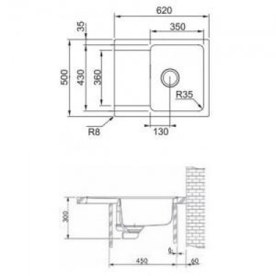 Кухонна мийка Franke OID 611-62 114.0498.007
