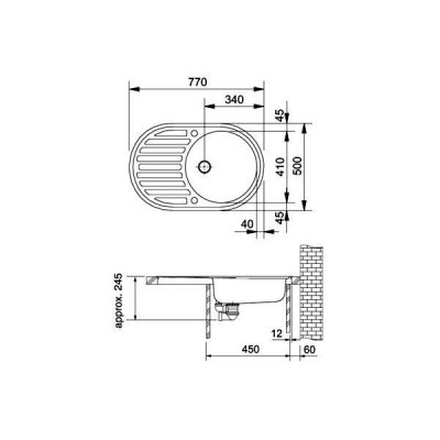 Кухонна мийка Franke ROG 611 114.0381.062