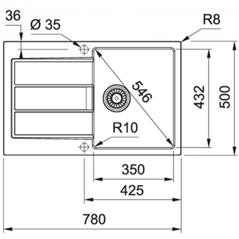 Кухонна мийка Franke S2D 611-78 143.0621.190