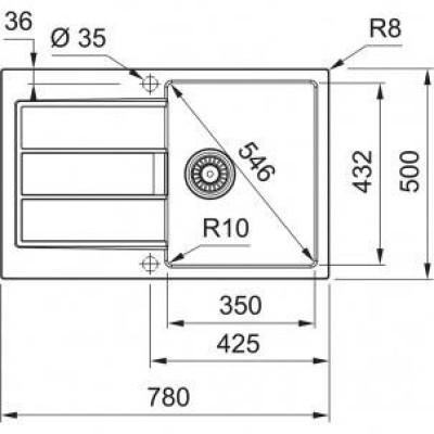 Кухонна мийка Franke S2D 611-78 143.0671.744