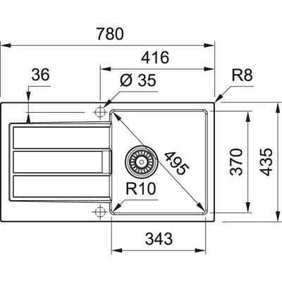 Кухонна мийка Franke S2D Slim 611-78 143.0632.396