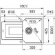 Кухонна мийка Franke UBG 611-78 114.0631.468