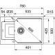 Кухонна мийка Franke UBG 611-78 XL 114.0574.975
