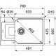 Кухонна мийка Franke UBG 611-78 XL 114.0574.979
