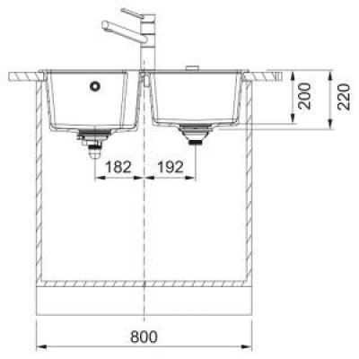 Кухонна мийка Franke UBG 620-78 114.0574.972