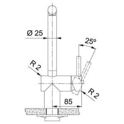 Змішувач для кухонного миття Franke Atlas Neo 115.0628.204