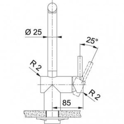 Змішувач для кухонного миття Franke Atlas Neo 115.0628.207