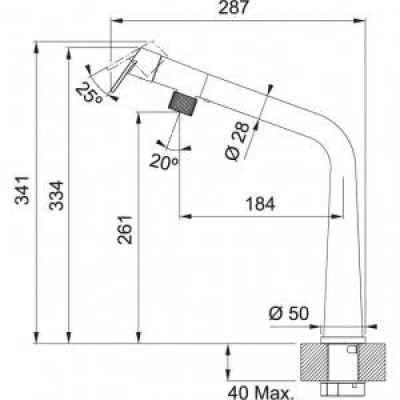 Змішувач для кухонного миття Franke Icon 115.0625.185