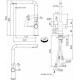 Змішувач для кухонного миття Franke Neptune Clear Water 115.0370.708