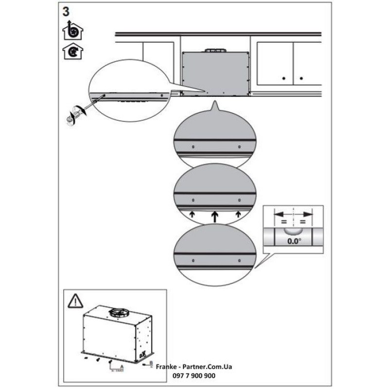 Витяжка, що вбудовується Franke Box Flush EVO FBFE BK MATT A70 (305.0665.365)