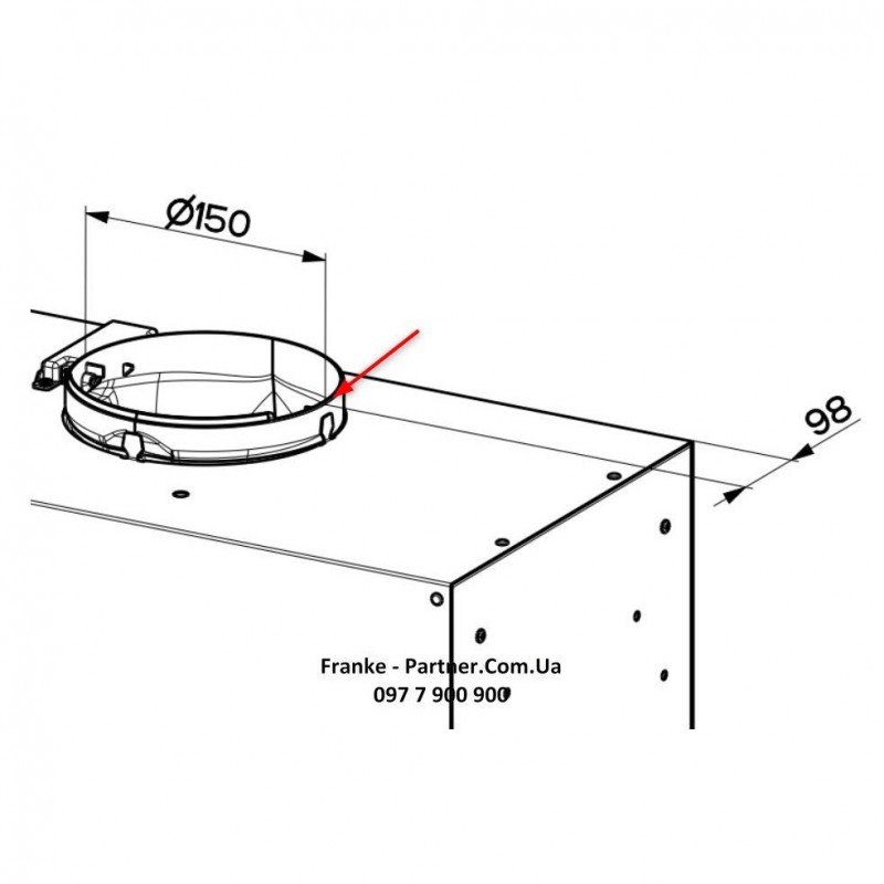 Витяжка, що вбудовується Franke Box Flush EVO FBFE XS A70 (305.0665.361)