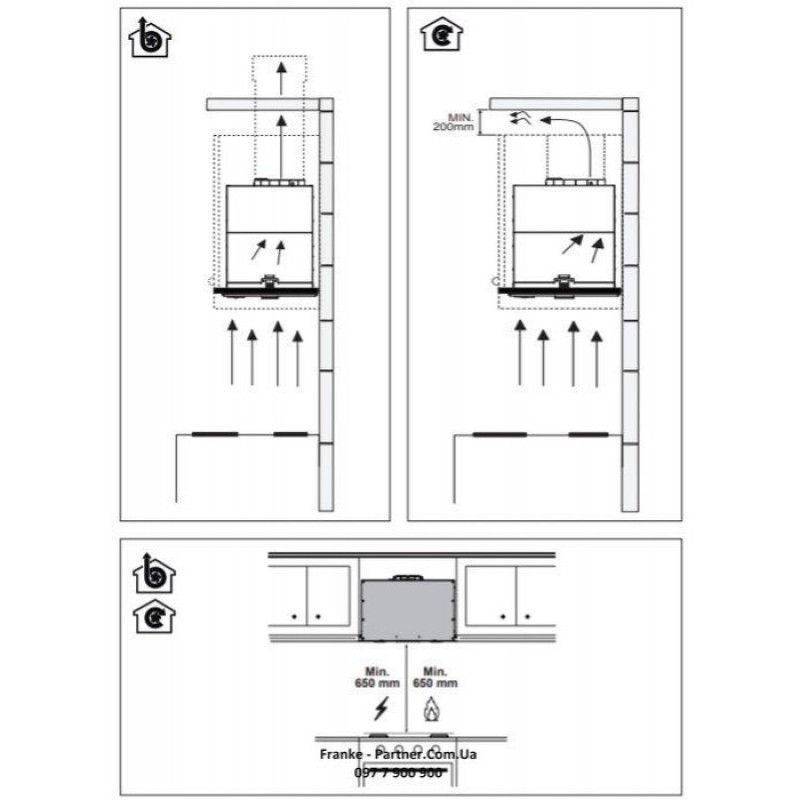 Витяжка, що вбудовується Franke Box Flush EVO FBFE XS A70 (305.0665.361)