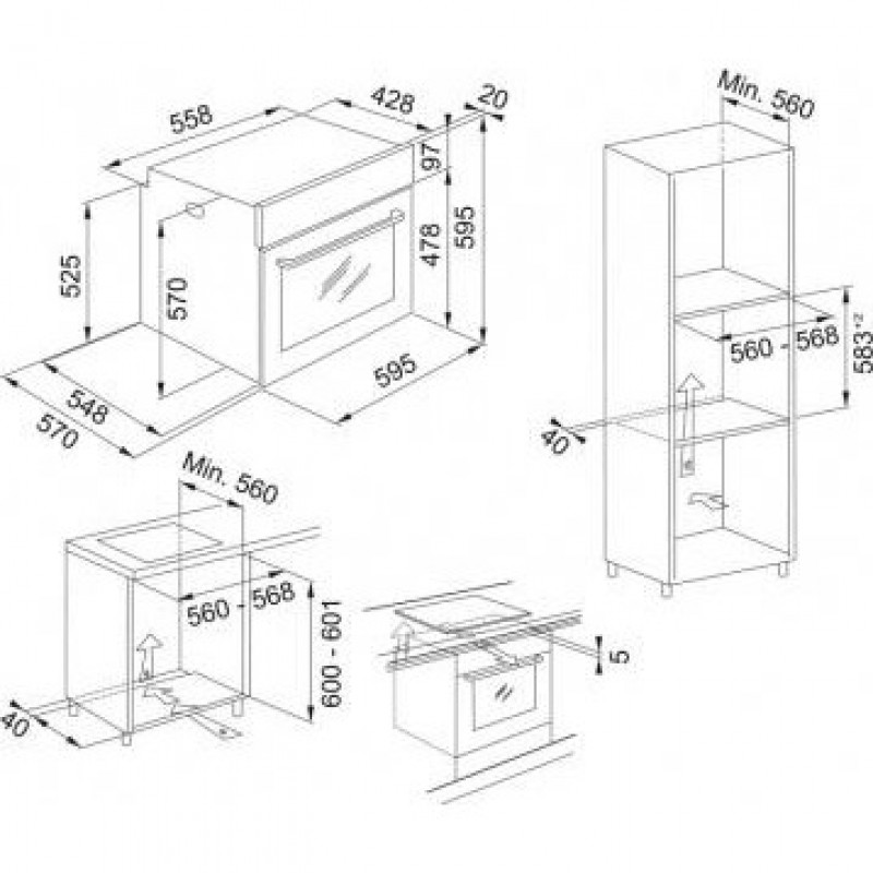 Духовка електрична Franke Maris FMA 86 H XS (116.0606.097)