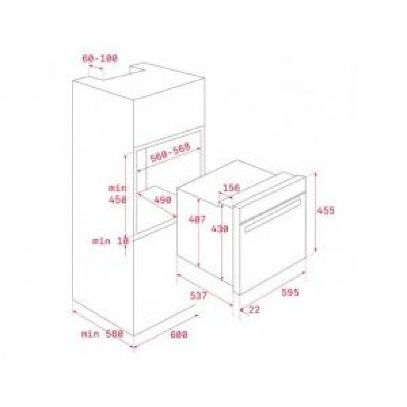 Духовка електрична Teka HLC 8400 (111130002)