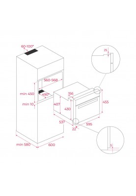 Духовка електрична Teka HLC 8440 C ST (111160006)