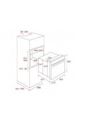 Духовка електрична Teka HRB 6400 ATS 111010015