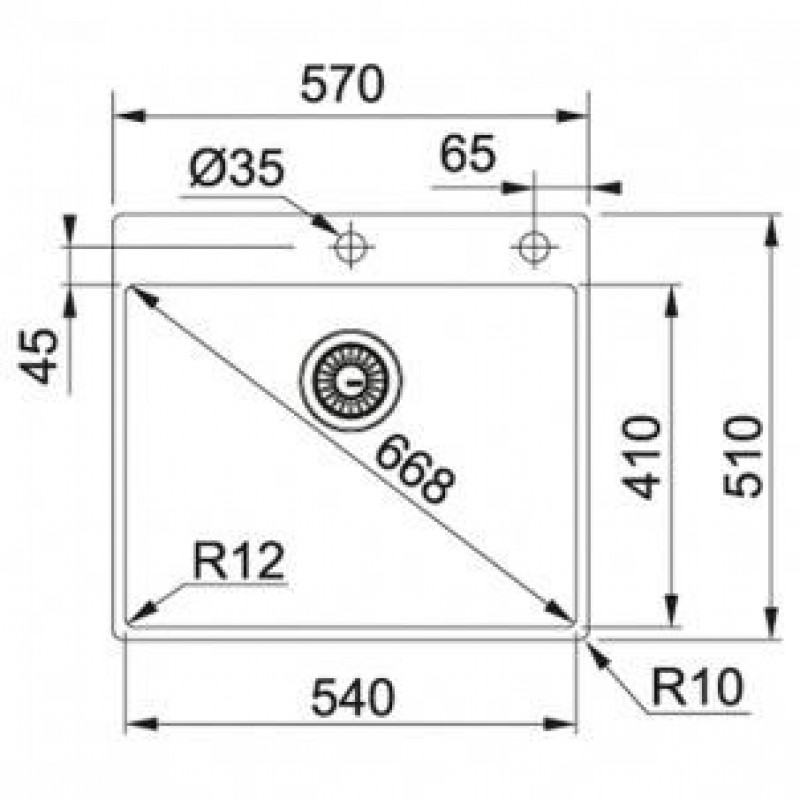 Кухонна мийка Franke BXX 210-54 TL 127.0369.295