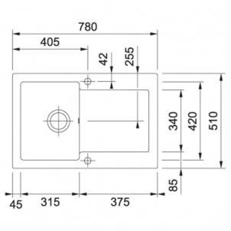 Кухонна мийка Franke MRK 611-78 124.0381.404