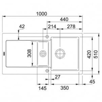Кухонна мийка Franke MRK 651-100 124.0335.702