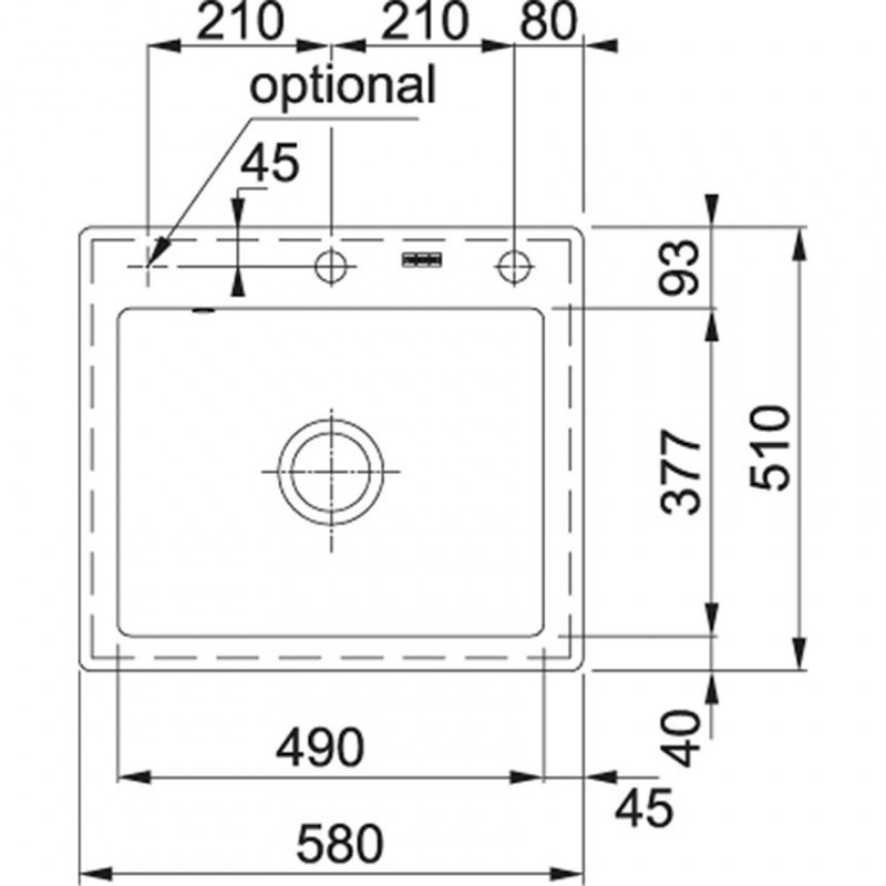 Кухонна мийка Franke MTK 610-58 124.0335.706