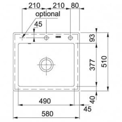 Кухонна мийка Franke MTK 610-58 124.0335.851