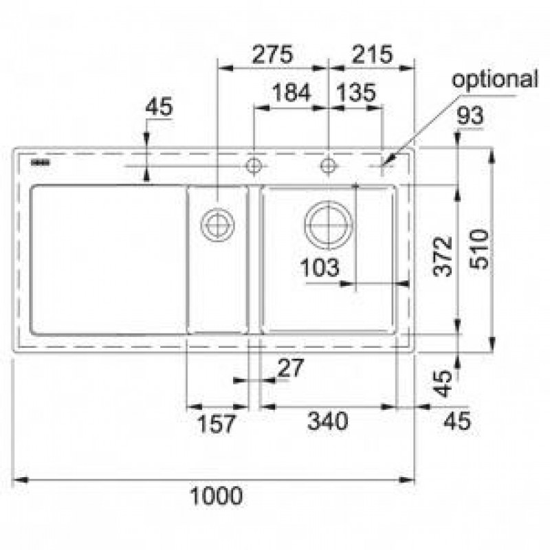 Кухонна мийка Franke MTK 651-100 124.0335.865