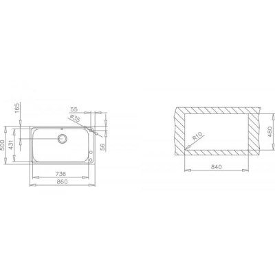 Кухонна мийка Teka Bahia 1B 12127001