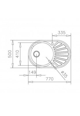 Кухонна мийка Teka DR 77 1B 1D 40127301