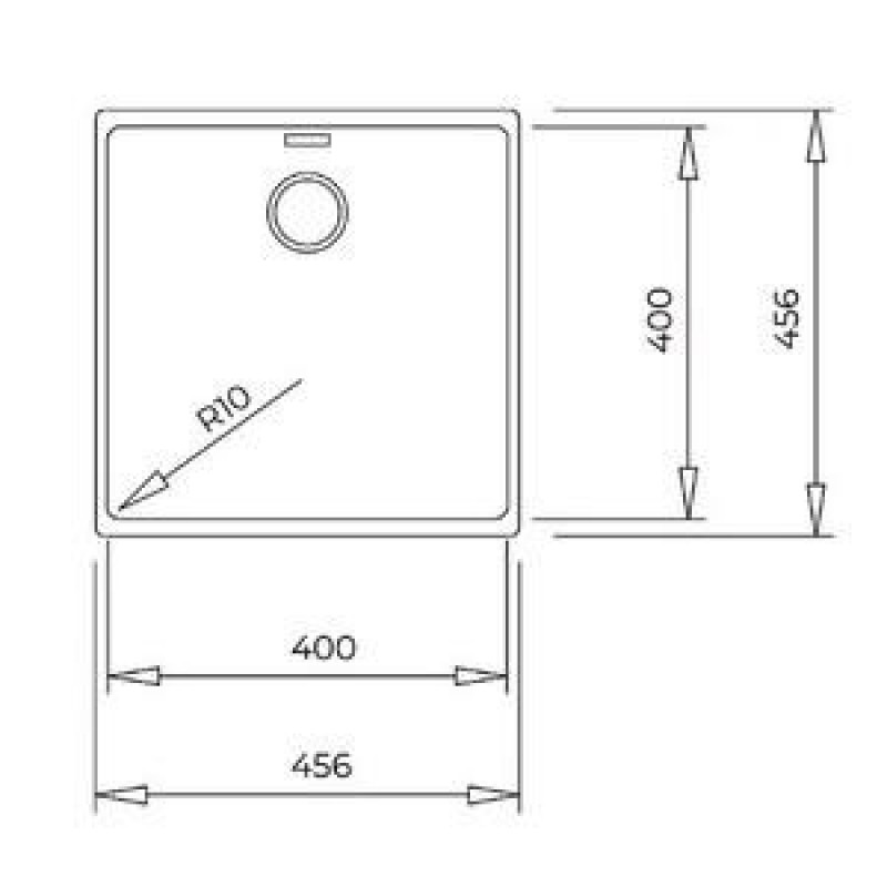 Кухонна мийка Teka RADEA 40.40 TG 115230050