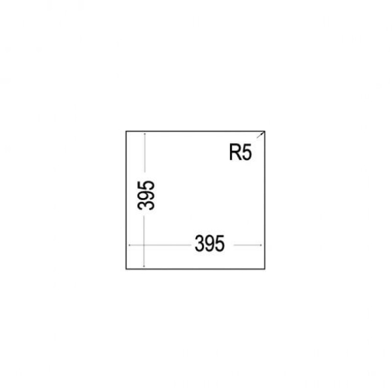 Кухонна мийка Teka SQUARE 40.40 TG 115230028