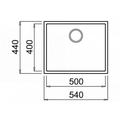 Кухонна мийка Teka SQUARE 50.40 TG 115230024