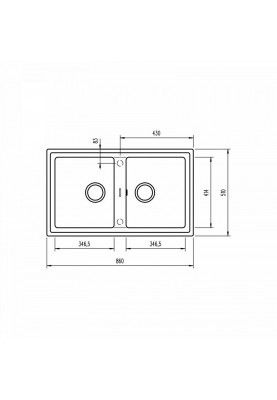 Кухонна мийка Teka Stone 90 B-TG 2B 115260005