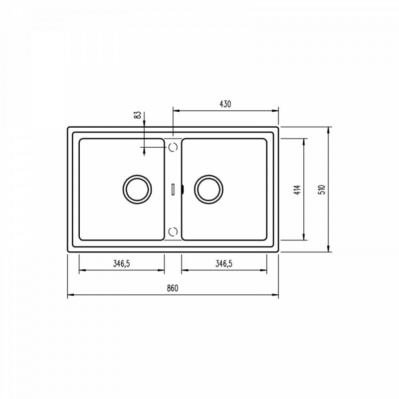 Кухонна мийка Teka Stone 90 B-TG 2B 115260005