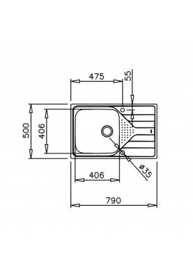 Кухонна мийка Teka UNIVERSE 50 1B 1D MAX 115110020