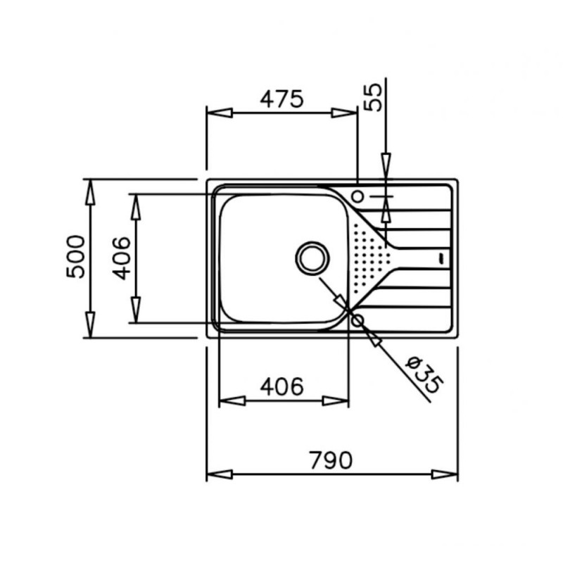 Кухонна мийка Teka UNIVERSE 50 1B 1D MAX 115110020