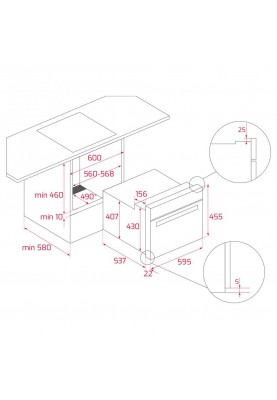 Мікрохвильова піч з грилем Teka Maestro MLC 844 BK (40584400)