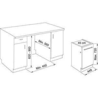 Посудомийна машина Franke FDW 4510 E8P E (117.0616.305)