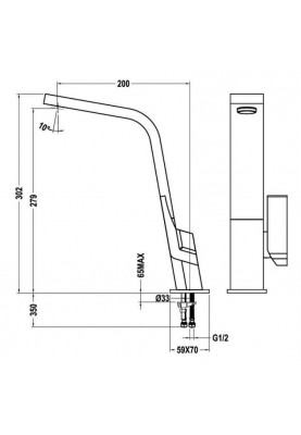 Змішувач для кухонного миття Teka IC 915 ICON 339150200