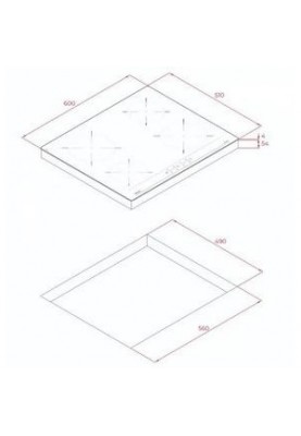 Варильна поверхня електрична Teka IBC 64000 BK MSS (112520007)